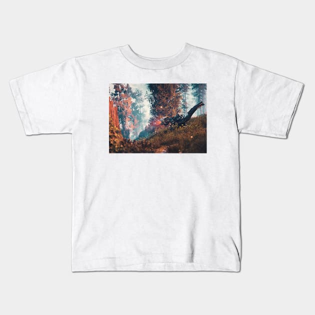 Horizon Kids T-Shirt by TeEmporium